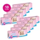 Quixx kit, pregnancy test, streaming, sensitive 25 mIU/ml, 10 pieces