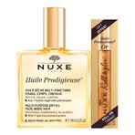 Coffret Nuxe Huile Prodigieuse, huile sèche corps, visage et cheveux, 100 ml + Huile Prodigieuse Or, huile roll-on, 8 ml + Crème hydratante 3 en 1, 100 ml pour 1 sou Coffret Nuxe Huile Prodigieuse, huile sèche corps, visage et cheveux, 100 ml + Huile Prodigieuse Or, huile roll-on, 8 ml + Crème hydratante 3 en 1, 100 ml pour 1 sou