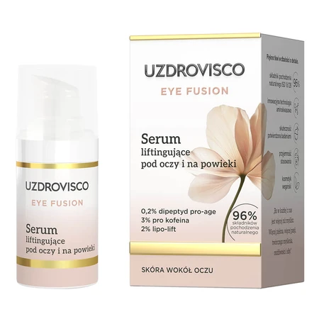 Uzdrovisco Eye Fusion, Serum zur Straffung der Augen und Augenlider, 15 ml