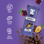 Set BeRAW! Energy, energy bar, plum, dark chocolate, 4 x 40 g