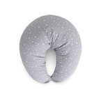 Ceba Baby Cebush Huggy, cuscino per la gravidanza, in jersey, Grigio Stelle