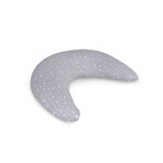 Ceba Baby Cebush Huggy, cuscino per la gravidanza, in jersey, Grigio Stelle