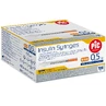 Pic Solution Insulin Syringes, 0.5 ml insulin syringe with 31G (0.25 mm) x 8 mm needle, 100 pieces