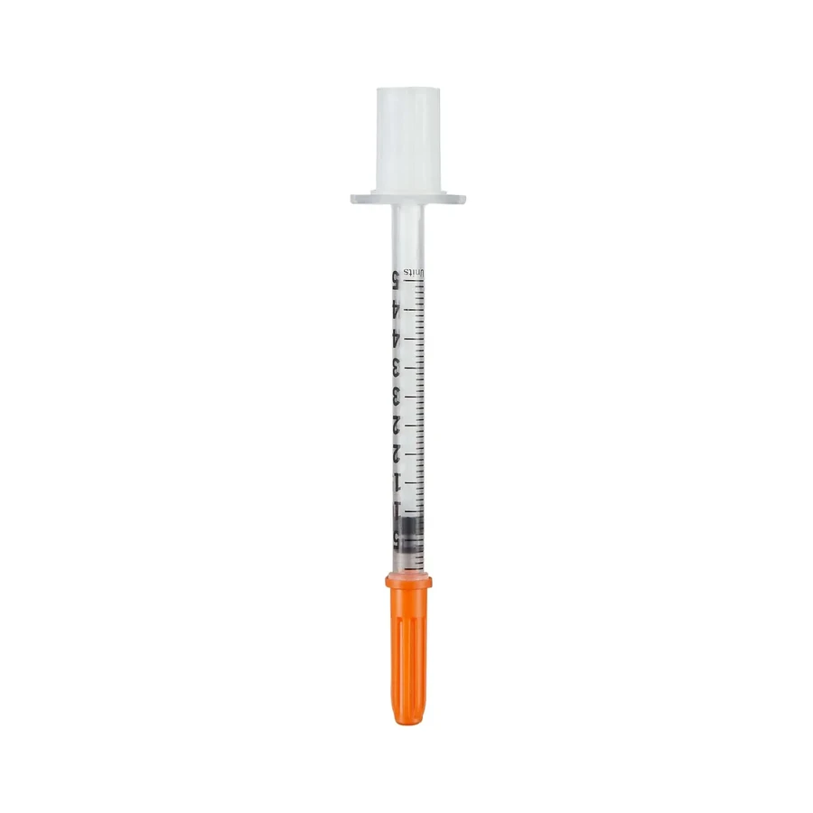 Pic Solution Insulinespuiten, 0,5 ml insulinespuit met 31G (0,25 mm) x 8 mm naald, 100 stuks