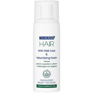 Novaclear Hair, anti-haaruitval en volumegevend schuim, 150 ml