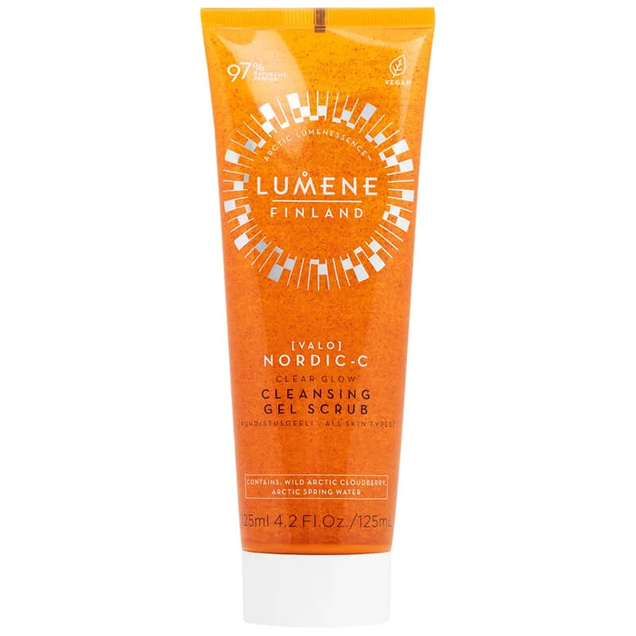 Lumene Nordic-C Valo, gel limpiador iluminador-peeling, 125 ml