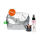 Make Me Bio Intense Care set, cr&#232;me riche pour le visage avec vitamine A, E et acides gras insatur&#233;s, 50 ml + eau de rose, 100 ml + sac cosm&#233;tique gratuit