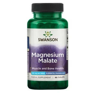Swanson Magnesium Malat, 60 Tabletten