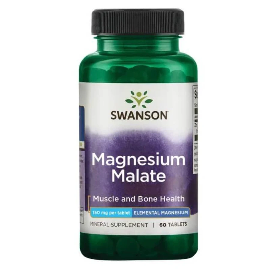 Swanson Magnesium Malat, 60 Tabletten
