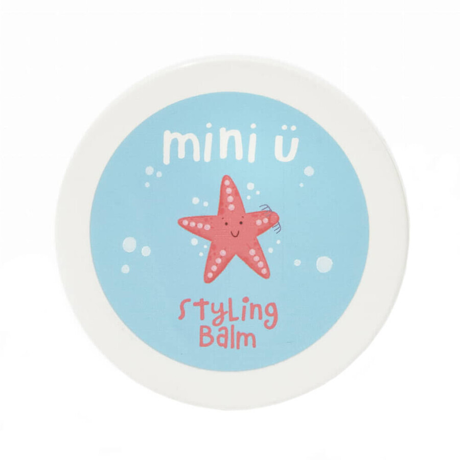 Mini U, natural hair styling paste for children, 100 ml