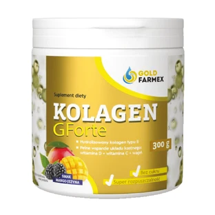 Goldfarmex Kollagen Gforte, Mango-Beeren-Geschmack, 300 g