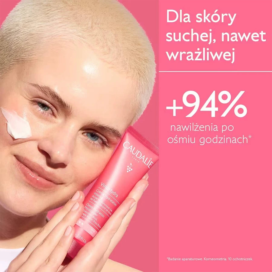 Caudalie VinoHydra, intensief hydraterende gezichtscrème, 60 ml