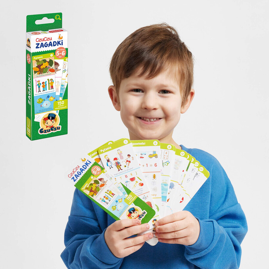 CzuCzu Riddles, Kinderbuch, 5-6 Jahre alt