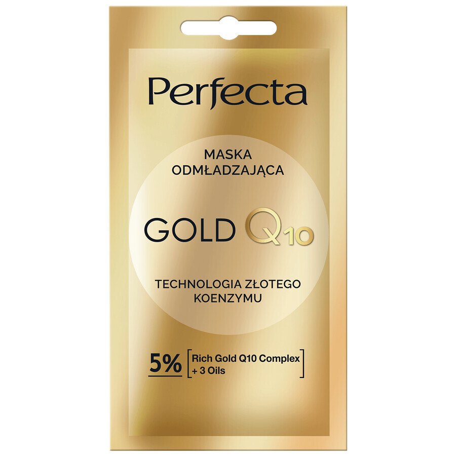 Perfecta Gold Q10, mască întineritoare, 8 ml