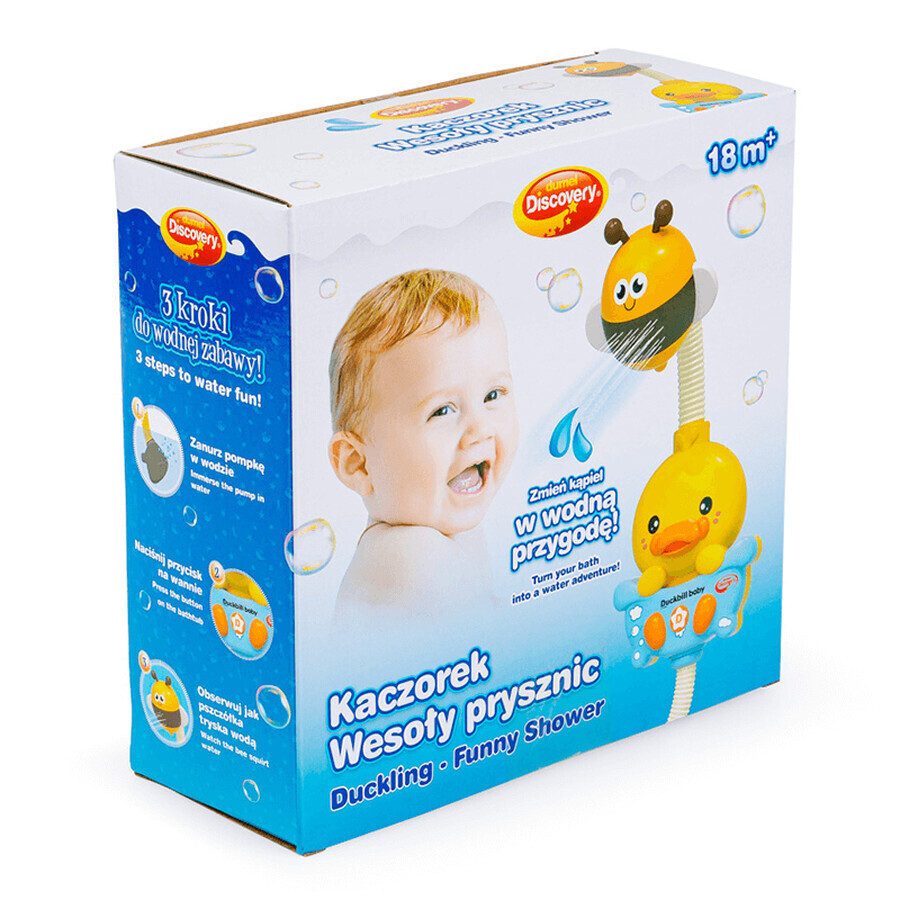 Dumel Discovery, juguete de baño, Patito Feliz, a partir de 18 meses, 1 pieza