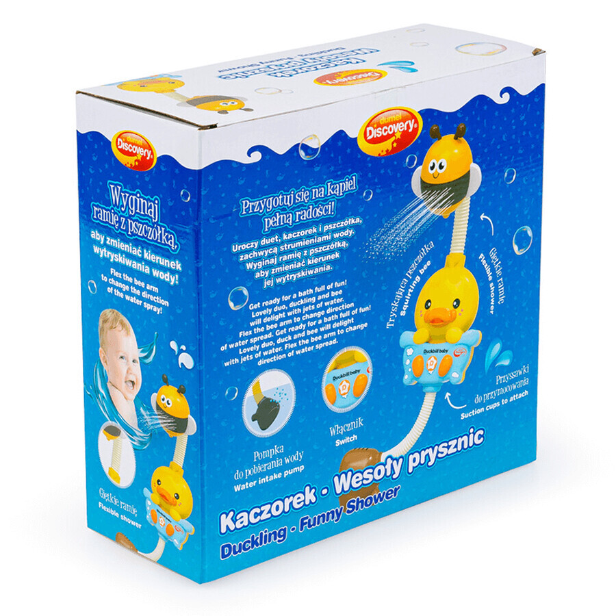 Dumel Discovery, juguete de baño, Patito Feliz, a partir de 18 meses, 1 pieza