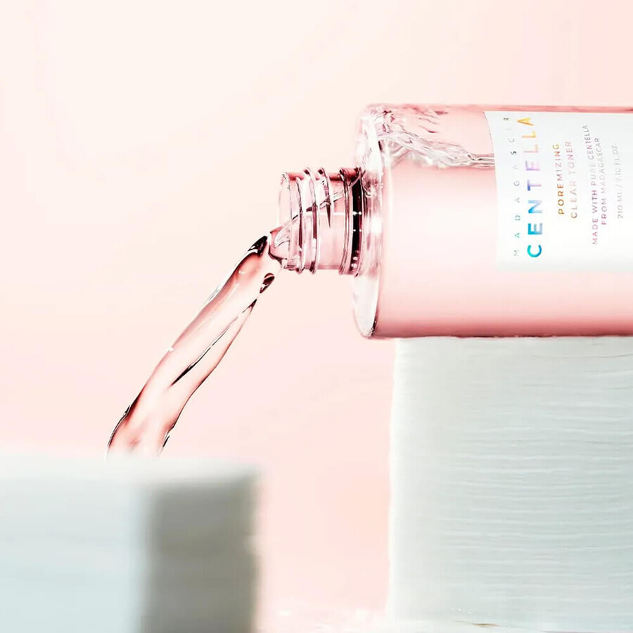 Skin1004 Madagascar Centella Poremizing, tonique exfoliant pour réguler la sécrétion de sébum, 210 ml