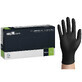 EasyCare Nitrile, guanti in nitrile, non sterili, senza polvere, neri, taglia L, 100 pezzi