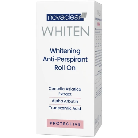Novaclear Whiten Whitening Protective, anti-transpirant protecteur en roll-on, 50 ml