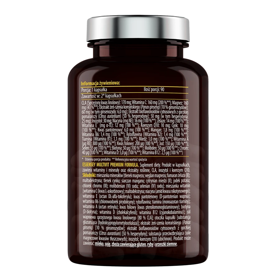 Essensey Multivit Premium Formula, 90 capsules