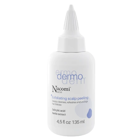 Nacomi Next Level Dermo, exfoliante limpiador para el cuero cabelludo, 135 ml