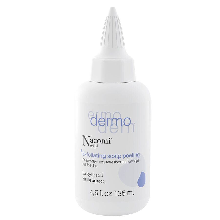 Nacomi Next Level Dermo, reinigendes Peeling für die Kopfhaut, 135 ml
