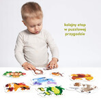 CzuCzu I miei primi puzzle per bambini, puzzle per bambini, da 2 anni, 28 elementi CzuCzu I miei primi puzzle per bambini, puzzle per bambini, da 2 anni, 28 elementi