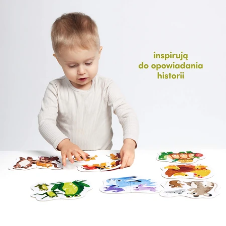 CzuCzu My first toddler puzzles, puzzle-uri pentru copii, de la 2 ani, 28 elemente