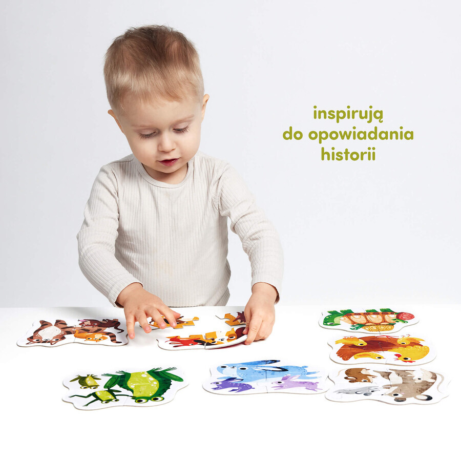 CzuCzu I miei primi puzzle per bambini, puzzle per bambini, da 2 anni, 28 elementi