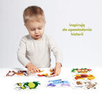 CzuCzu I miei primi puzzle per bambini, puzzle per bambini, da 2 anni, 28 elementi CzuCzu I miei primi puzzle per bambini, puzzle per bambini, da 2 anni, 28 elementi