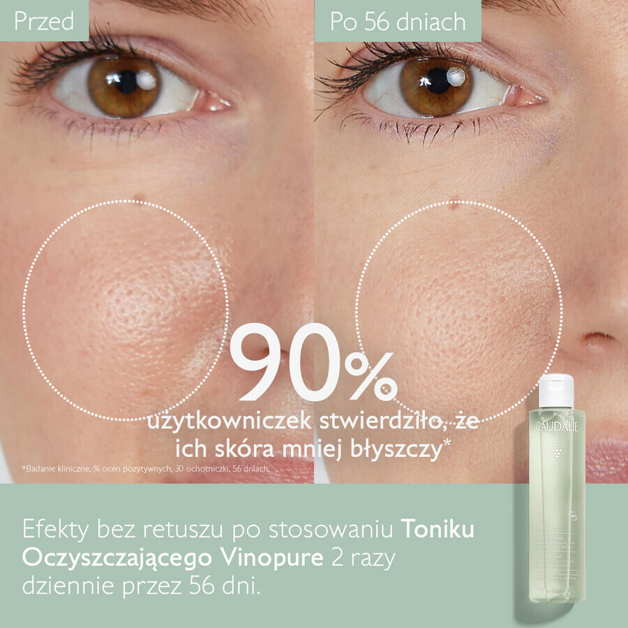 Caudalie Vinopure, tónico, 200 ml