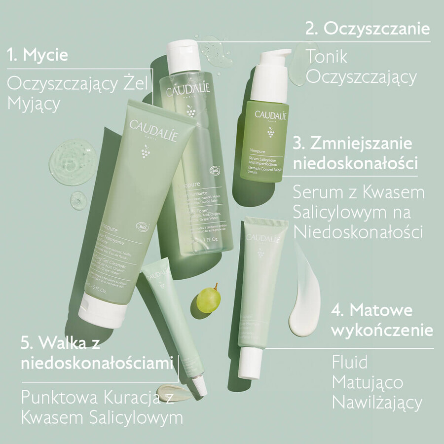 Caudalie Vinopure, tónico, 200 ml