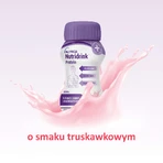 Nutridrink Protein kit, voedingspreparaat, aardbeiensmaak, 8 x 125 ml + gratis receptenboekje