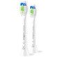Philips, replacement tips for Sonicare W2 Optimal White sonic toothbrush, white, 4 pieces.