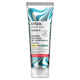 Tolpa Dermo Face Sebio+ Power, gel nettoyant pour le visage, 100 ml