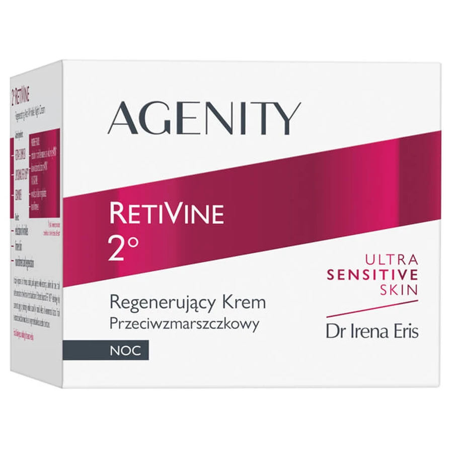 Agenity 2° RetiVine, regenerierende Anti-Falten-Nachtcreme, 50 ml