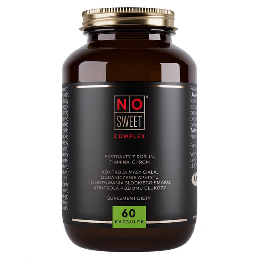 NO-sweet Complex, 60 capsules