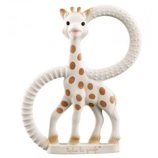Sophie So'pure Giraffe, Gummi-Beißring mit Ringen, ab Geburt, 1 Stück