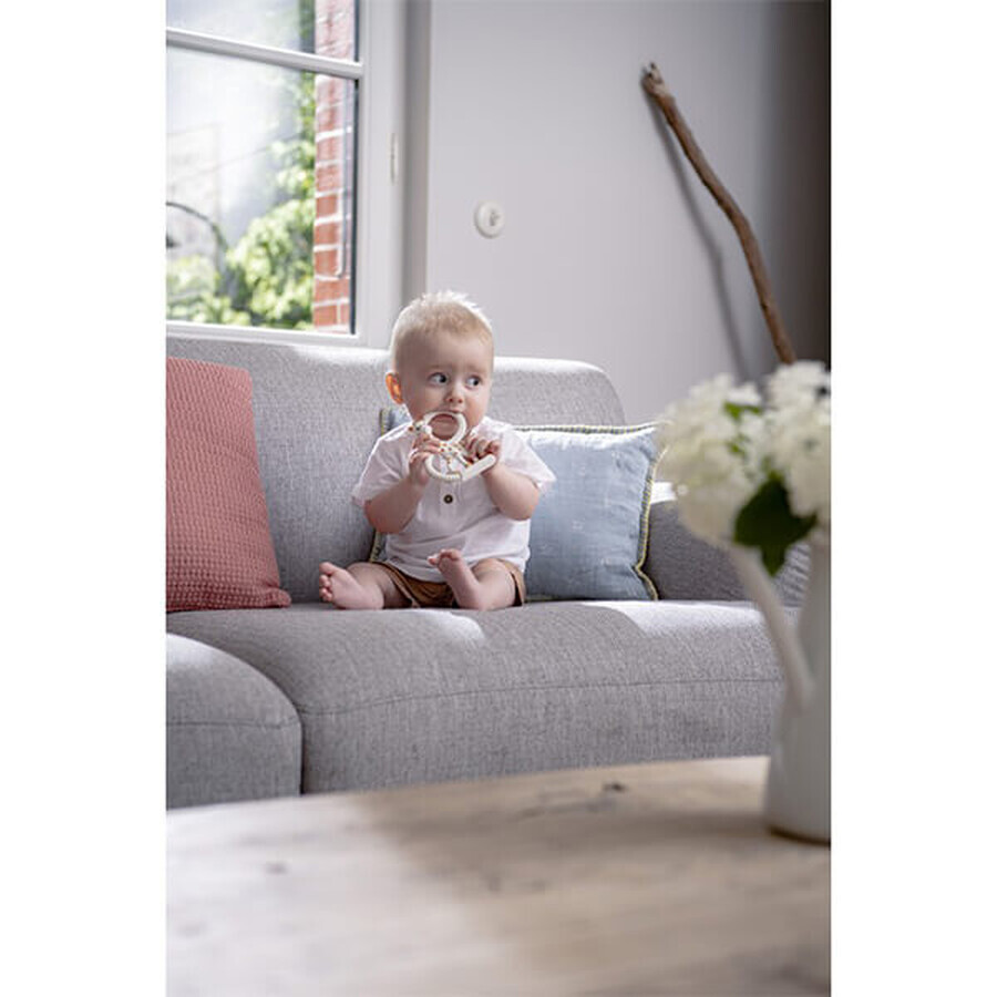 Sophie So'pure giraffe, rubber bijtring met ringen, vanaf de geboorte, 1 stuk