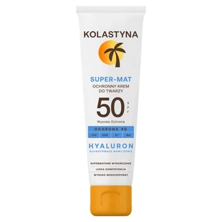Kolastyna, super-matte Gesichtscreme, SPF 50, 50 ml