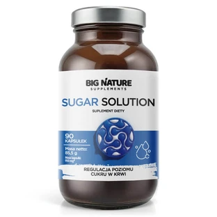 Big Nature Sugar Solution, 90 cápsulas