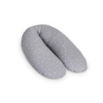 Ceba Baby Cebuszka Physio Multi, Schwangerschaftskissen, Trikot, Graue Sterne