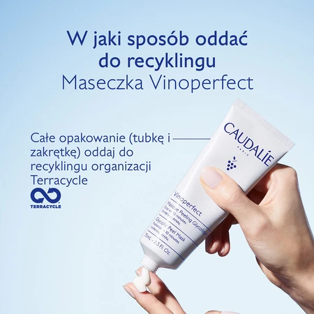 Caudalie Vinoperfect, glycolic peeling mask, 75 ml