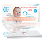 Testeo, zwangerschapstest, bloedplaatjes, 10 mlU/ml, 1 stuk Testeo, zwangerschapstest, bloedplaatjes, 10 mlU/ml, 1 stuk