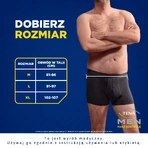 Tena Men Protective Boxer, wiederverwendbare Boxershorts bei leichter Inkontinenz, schwarz, Größe M, 1 Stück