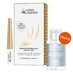 Long 4 Lashes, sérum accélérateur de croissance des cils, 3 ml + L'Biotica Estetic Clinic Pure, solution micellaire nettoyante et illuminante, 50 ml gratuit Long 4 Lashes, sérum accélérateur de croissance des cils, 3 ml + L'Biotica Estetic Clinic Pure, solution micellaire nettoyante et illuminante, 50 ml gratuit