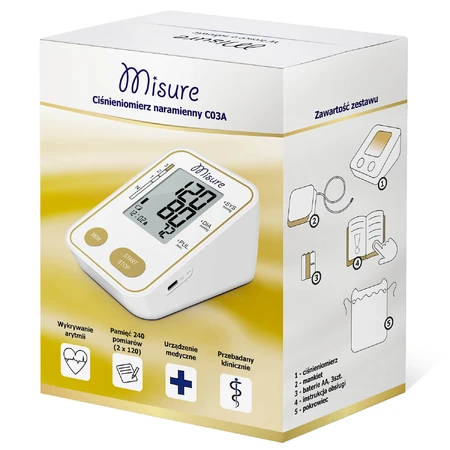 Misure C03A, bovenarm bloeddrukmeter