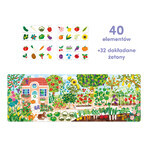 CzuCzu What grows in the garden, puzzle for children, 3-4 years old, 40 elements CzuCzu What grows in the garden, puzzle for children, 3-4 years old, 40 elements