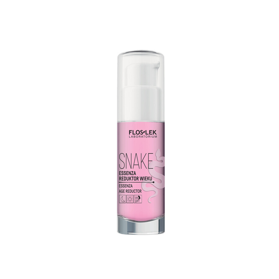 Set Flos-Lek Snake Pro Age, crema da giorno modellante, SPF 20, 50 ml + Essenza, riduttore d'età, 30 ml