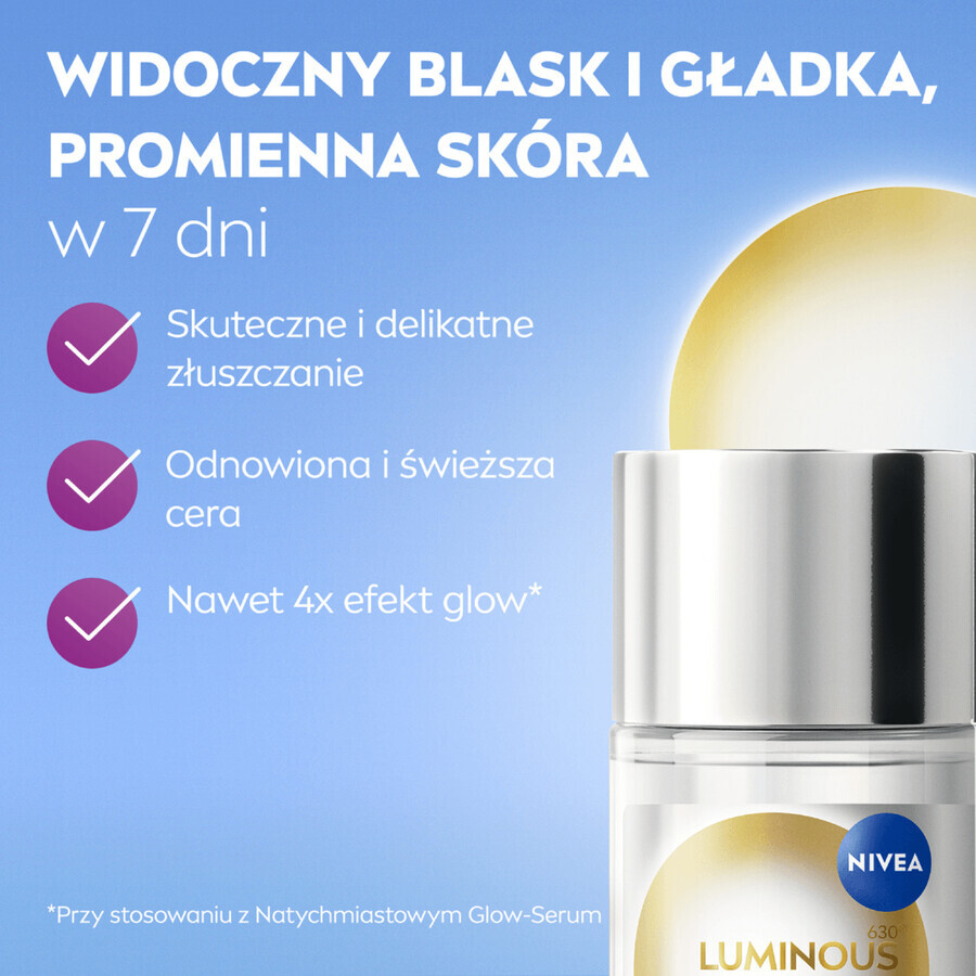 Nivea Luminous 630 Skin Glow set, vloeibare glow-essence, 100 ml + instant glow-serum, 30 ml